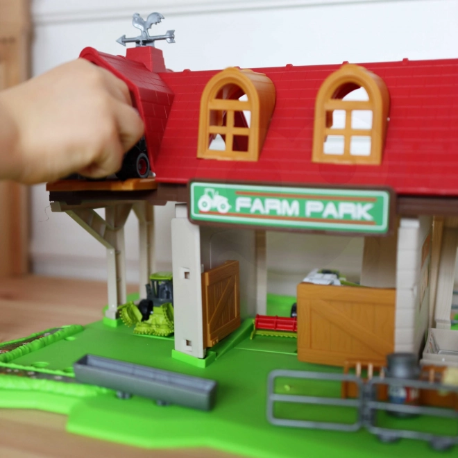 Bauernhof Set mit Traktoren und Figuren