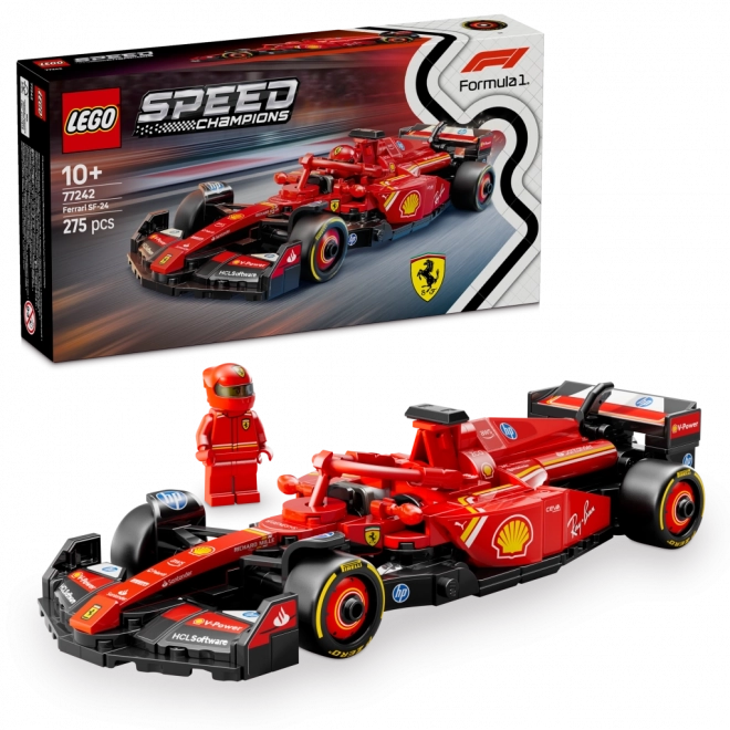 LEGO Speed Champions Ferrari SF-24 F1 Rennwagen