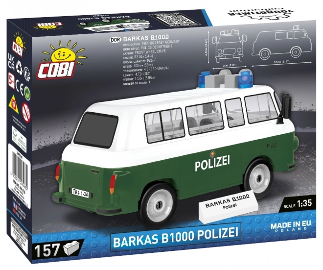 Konstruktionsbausteine Barkas B1000 Polizei
