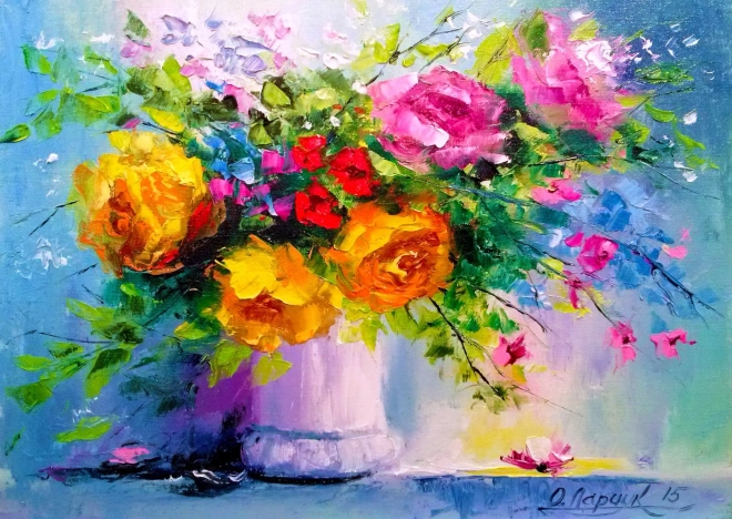 ENJOY Puzzle Rosen 1000 Teile