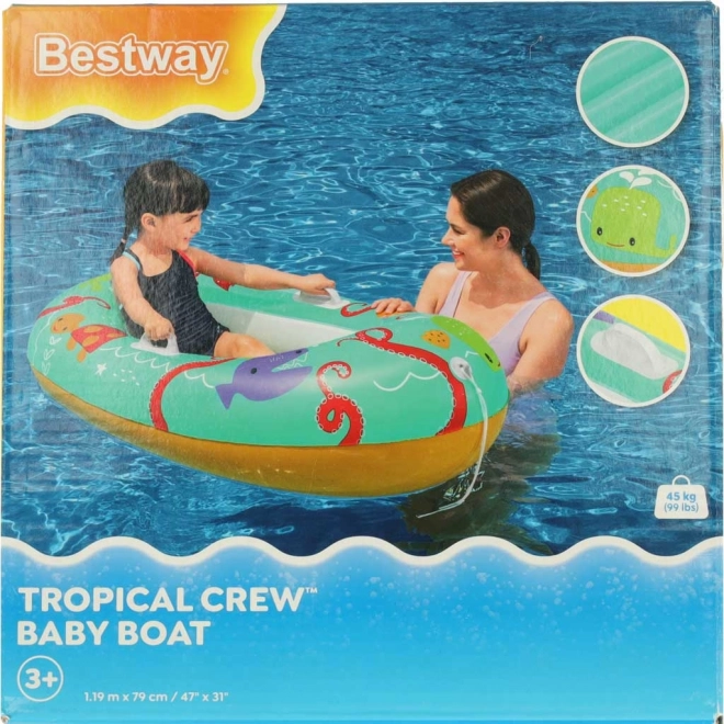 Bunter Baby Schwimmring von Bestway