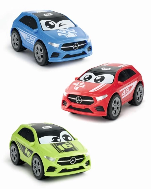 Drei fröhliche Farben und lizenzierter MERCEDES-Look
