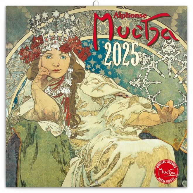 Notizkalender Alfons Mucha 2025