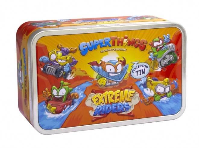 SuperThings Extreme Riders Figurenkollektion in Metallbox