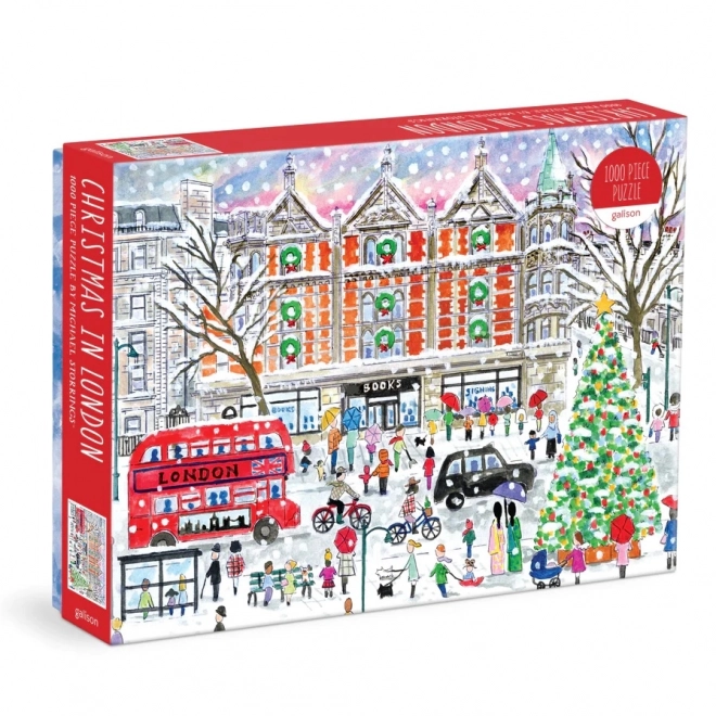 Puzzle Weihnachten in London 1000 Teile