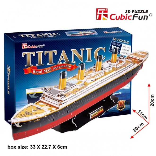 3D-Puzzle Titanic Groß