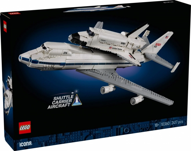 LEGO Icons NASA Shuttle Carrier – Boeing 747 mit dem Space Shuttle Enterprise