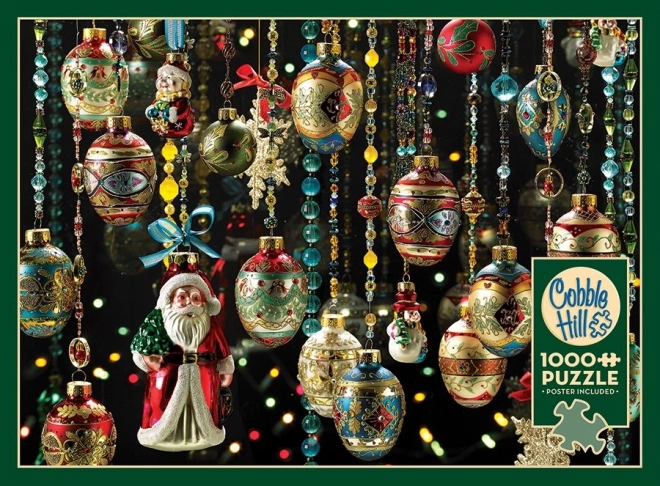 Cobble Hill Puzzle Weihnachtsornamente 1000 Teile