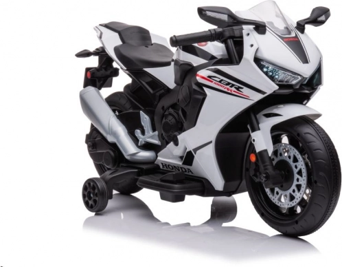 Elektrisches Kindermotorrad Honda CBR 1000RR weiß