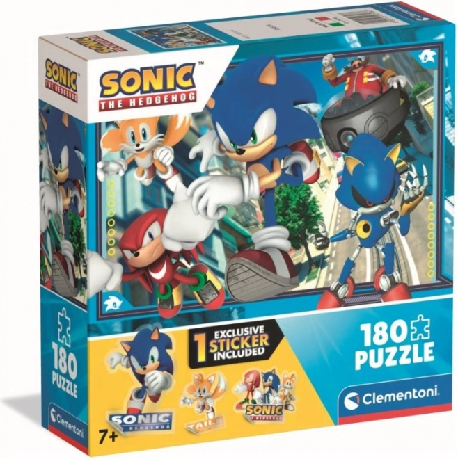 Puzzle Igel Sonic 180 Teile