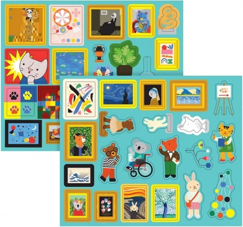 Petit Collage Magnetisches Theater Mein Museum
