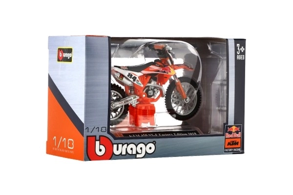 Bburago KTM 450 SX-F Factory Edition Motorrad Modell