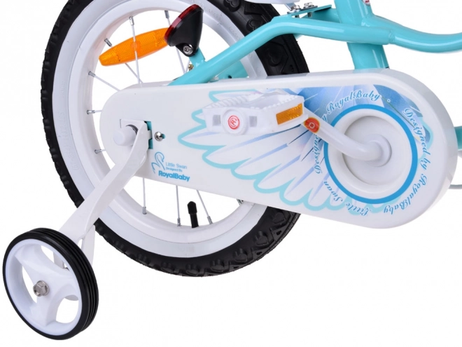 Royalbaby Kinderfahrrad Little Swan 14 Zoll – türkis