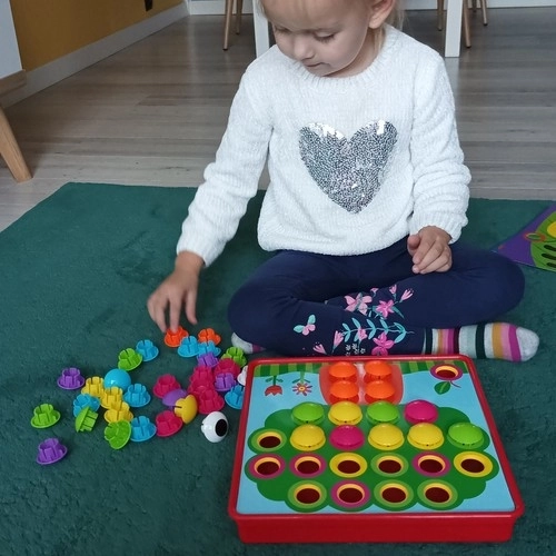 Kinder Mosaik Puzzle - Knopfmosaik