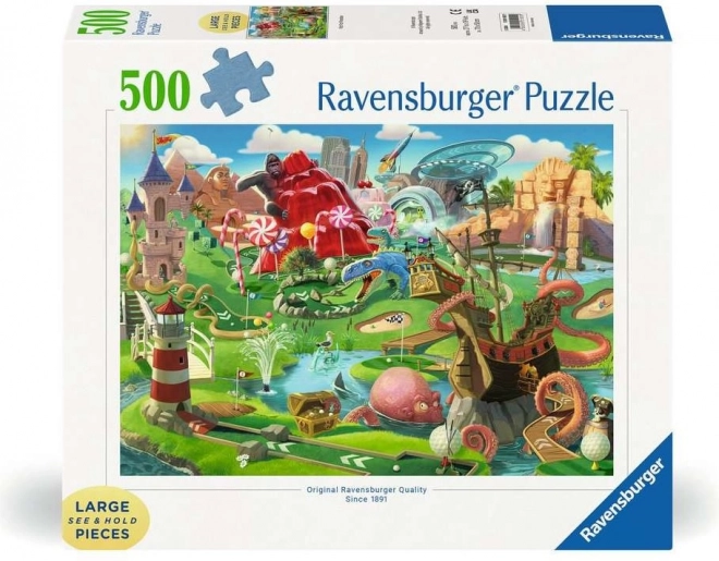 Ravensburger Puzzle Minigolf-Paradies XXL 500 Teile