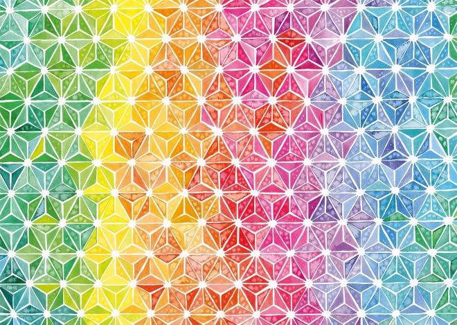 Schmidt Puzzle Bunte Dreiecke 1000 Teile