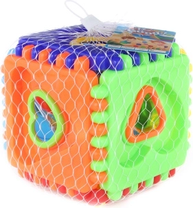 Steckwürfel für Kinder 15 cm, 12 Formen