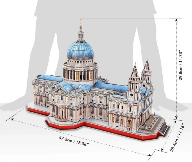 3D-Puzzle St. Paul's Cathedral von Cubicfun