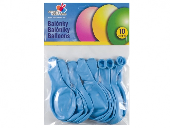 Hellblaue Ballons SMART BALLOONS
