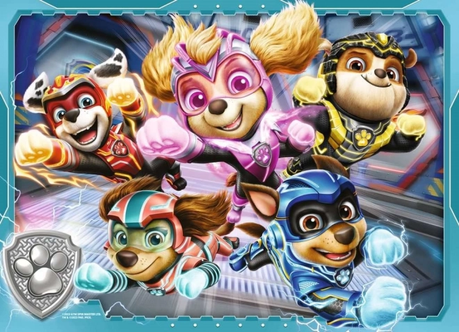 RAVENSBURGER Puzzle Paw Patrol im großen Film 4x42 Teile