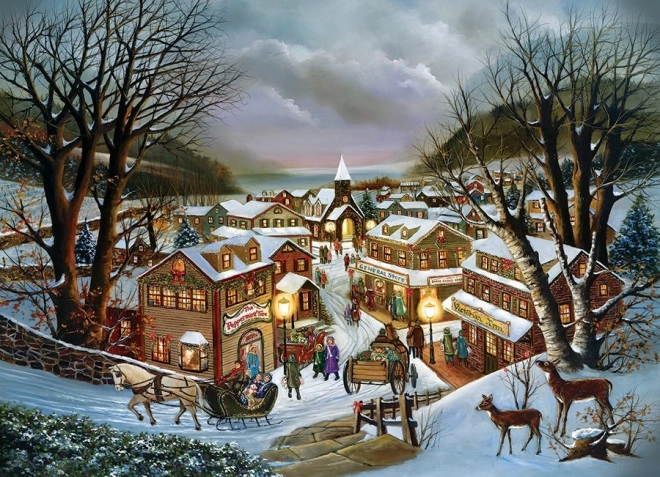 Cobble Hill Puzzle Erinnerung an Weihnachten 1000 Teile