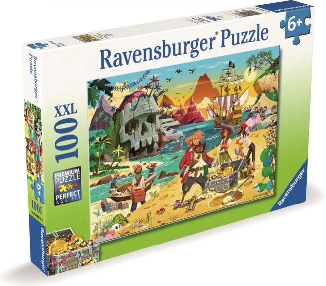 Ravensburger Piratenabenteuer XXL Puzzle 100 Teile