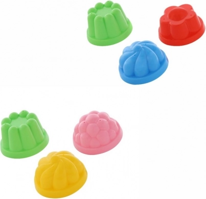 Plastikformen 3 Stk 8 cm