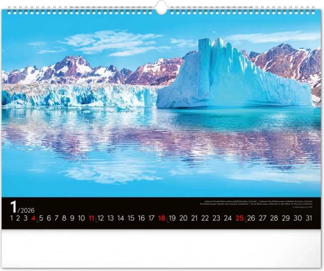 Wandkalender Landschaften 2026