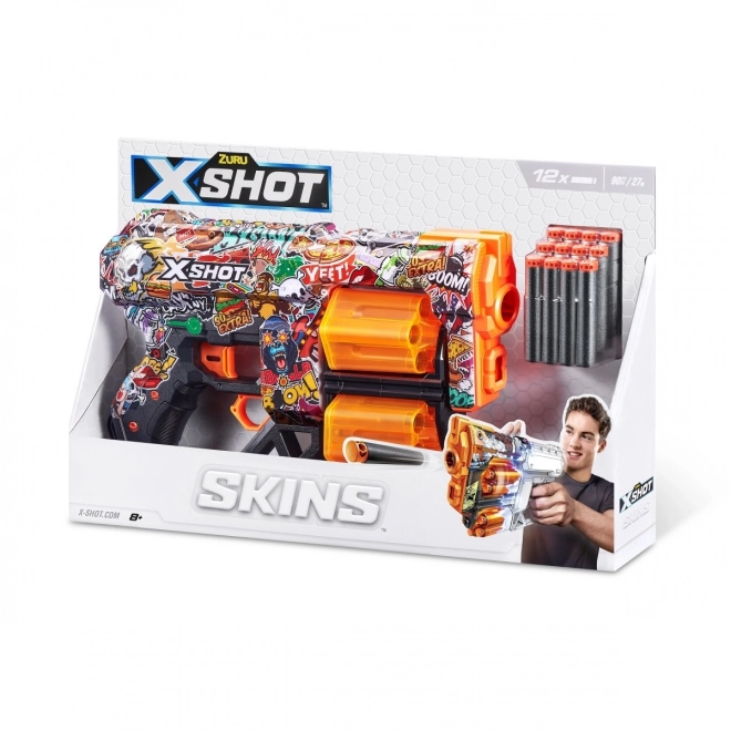 ZURU X-Shot Skins Dread Nerf-Pistole