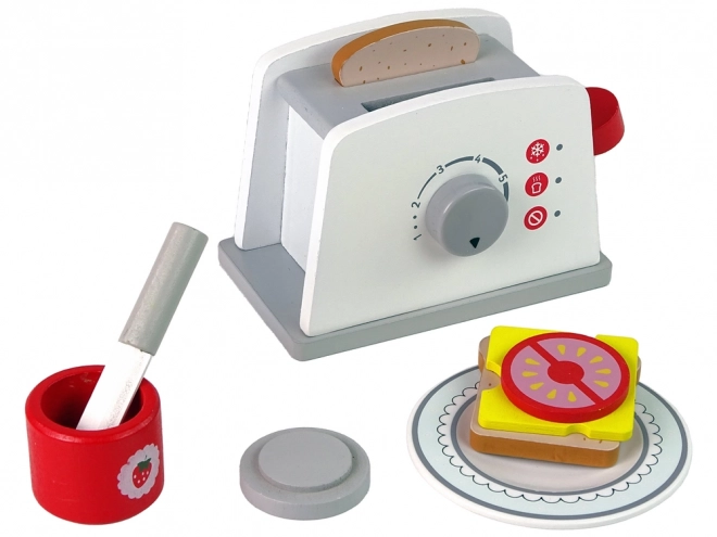 Holzspielzeug Toaster für Kinder