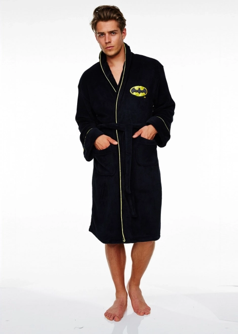 Unisex-Bademantel Batman Schwarz