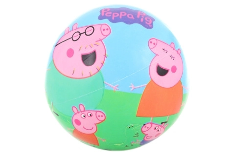 Aufgeblasener Ball mit Peppa Wutz Motiv 23 cm