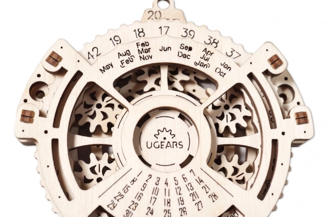 Ugears 3D Holzmechanisches Puzzle Kalender