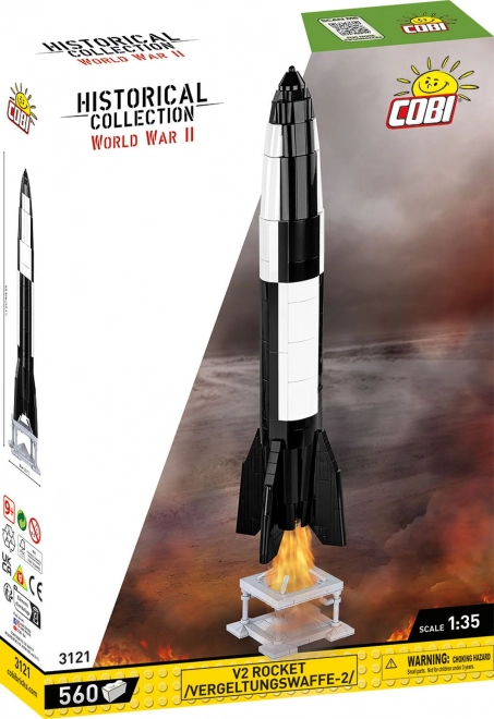 Bausatz Rakete V2 560 Teile