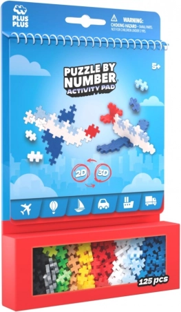 Plus-Plus Activity Verkehr – kreative Bausteine 12-in-1