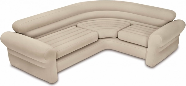 Aufblasbares Ecksofa aus Vinyl