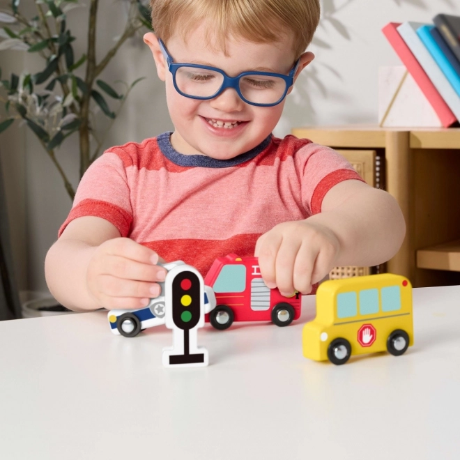 Fisher-Price Holzautos