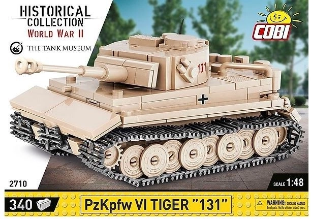 Cobi PzKpfw VI Tiger 131 Modell im Maßstab 1:48