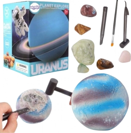 Woopie Experimentelle Set Bergbau Mineralien Planet Uranus