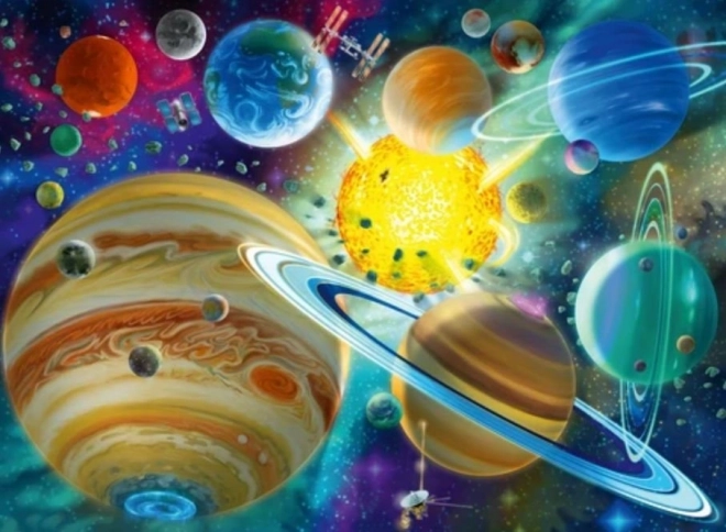 Ravensburger Puzzle Kosmische Verbindung XXL 150 Teile