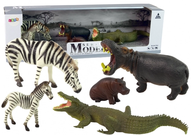 Set afrikanischer Wildtierfiguren