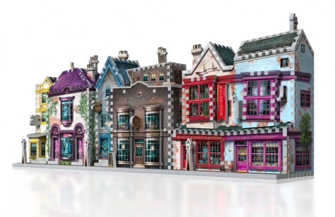 WREBBIT 3D-Puzzle Harry Potter: Quidditch-Zubehörgeschäft und Slug & Jiggers Apotheke