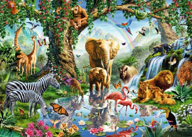 Ravensburger Puzzle Jungle Abenteuer 1000 Teile