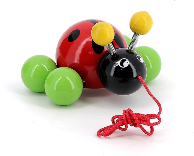 Glatt lackierte Holzkonstruktion