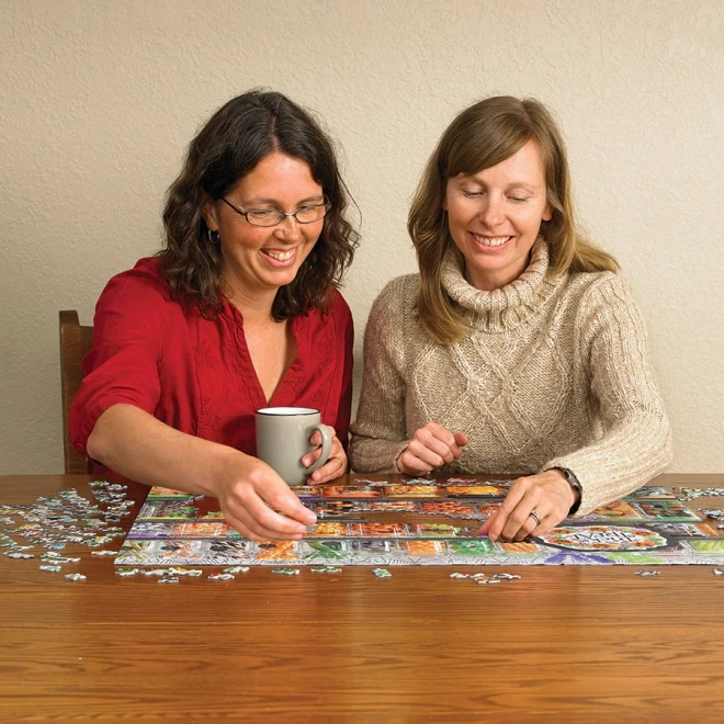 Puzzle Halloween: Süßes oder Saures 1000 Teile von COBBLE HILL