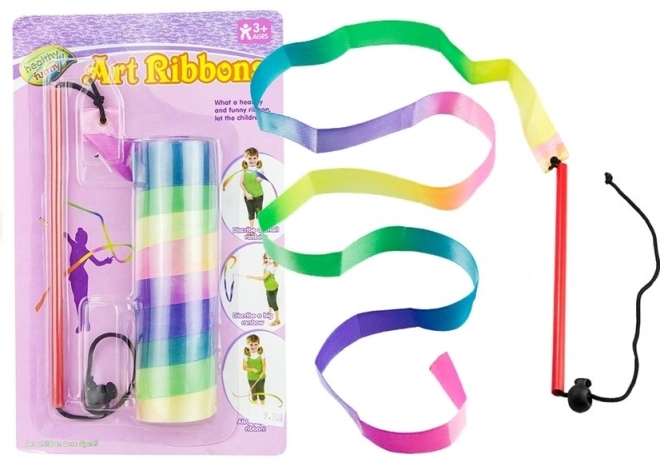 Regenbogen Tanzband für künstlerische Gymnastik