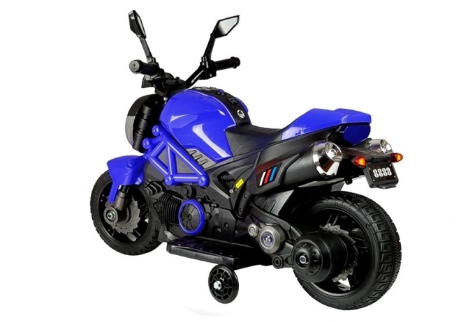 Akku Motorrad für Kinder Blau