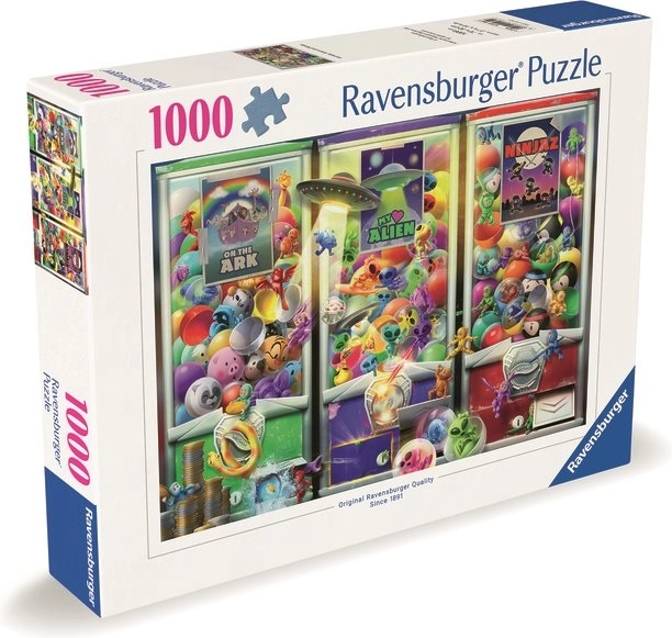 Ravensburger Puzzle Tiere, Aliens und Ninjas 1000 Teile