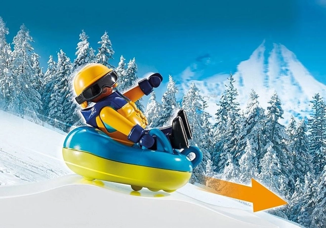 Rasante Abfahrten im Snowtube und auf dem Schlitten