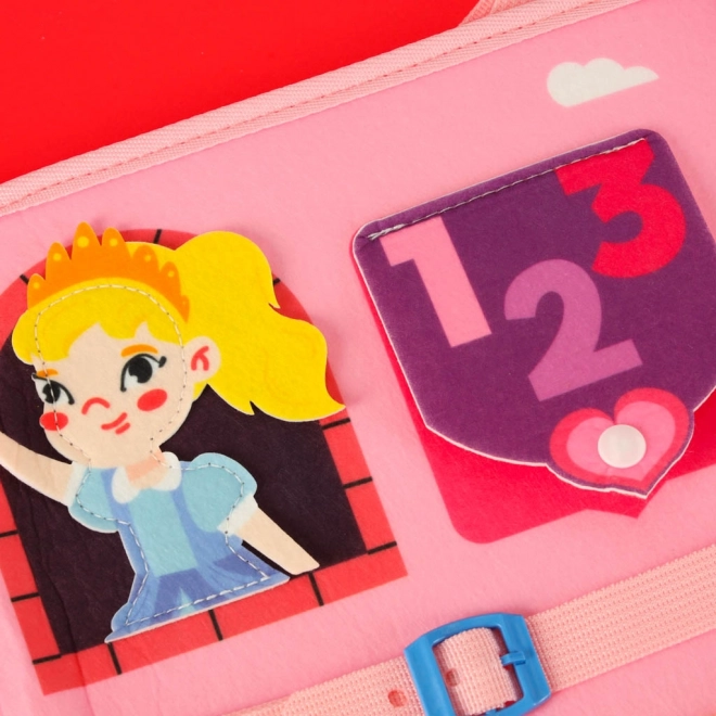 Rosa Montessori-Sinnesrucksack